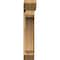 Ekena Millwork Legacy Slat Rough Sawn Bracket w/ Offset Brace, Western Red Cedar, 8"W x 34"D x 42"H BKT0806X34X42LEC06RWR - alternate 3